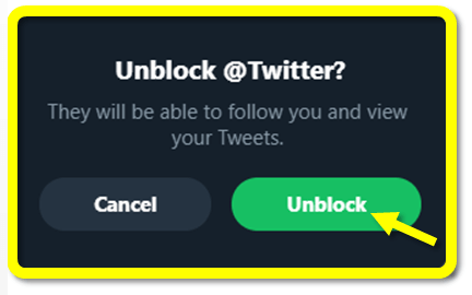 unblock account on desktop