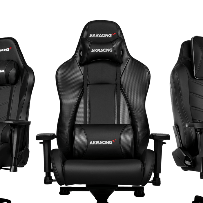 akracing chairs 3 side by side