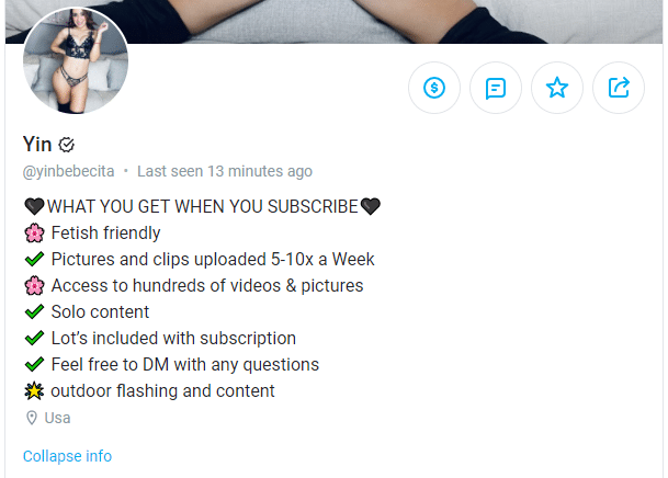 Onlyfans fake profile