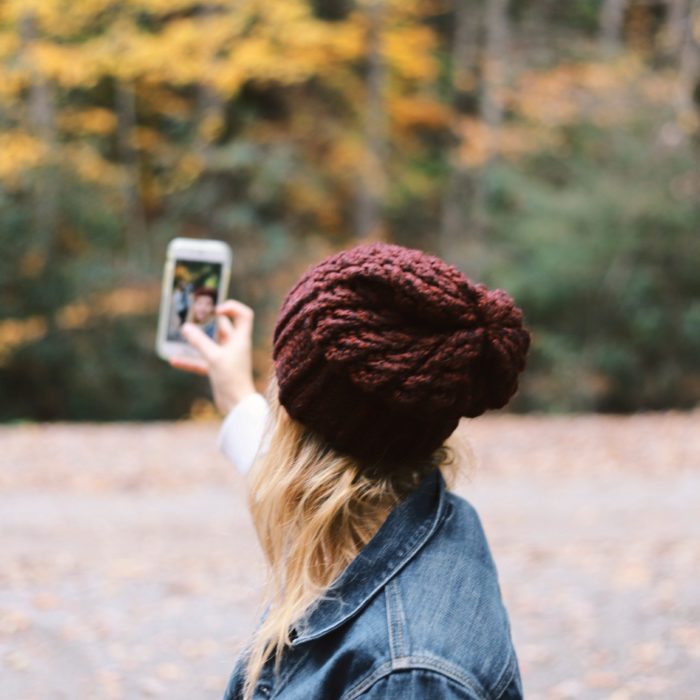 Woman Taking Selfie