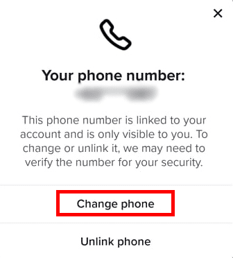 Change phone