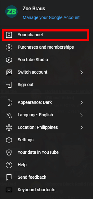 Your channel option
