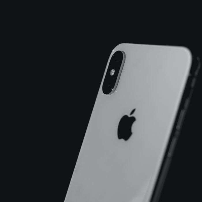 iPhone on Dark Background