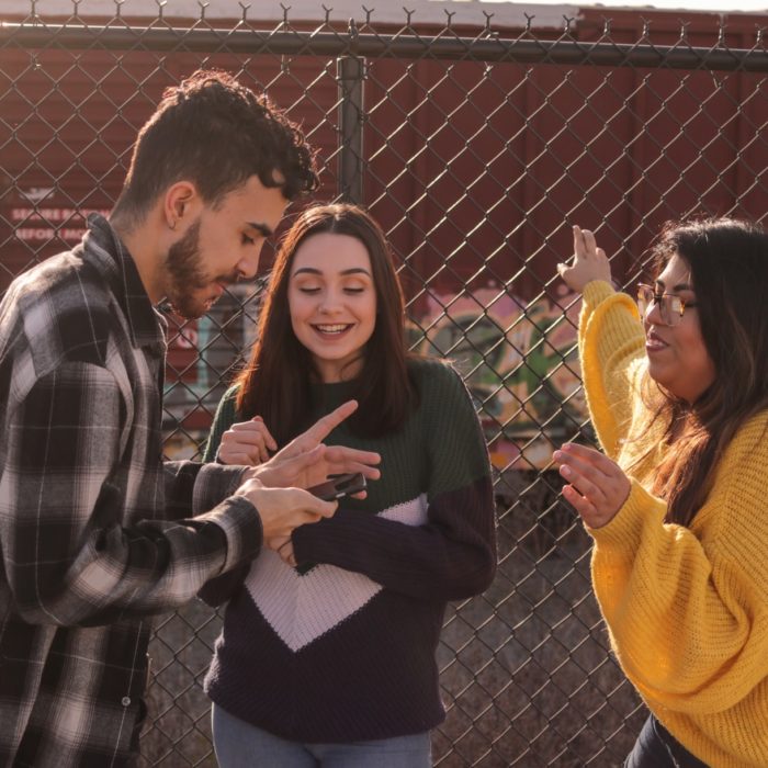 Friends Viewing Phone