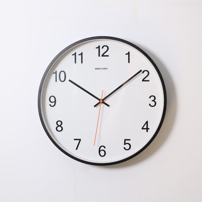 Clock in White Background