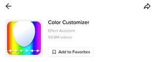 Color Customizer Filter