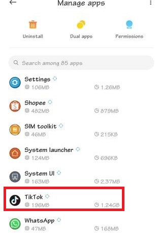 Tiktok app icon