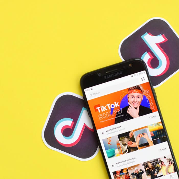 TikTok Videos on TikTok Application