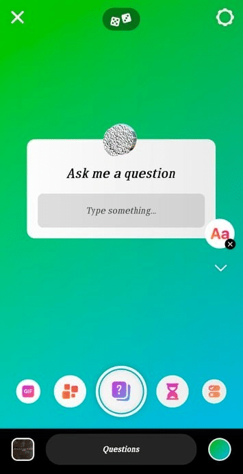 instagram ask me a question