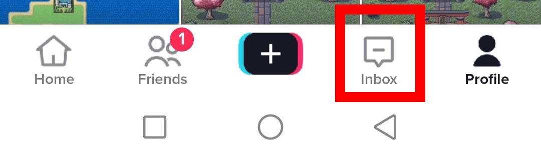 tiktok inbox icon on mobile devices