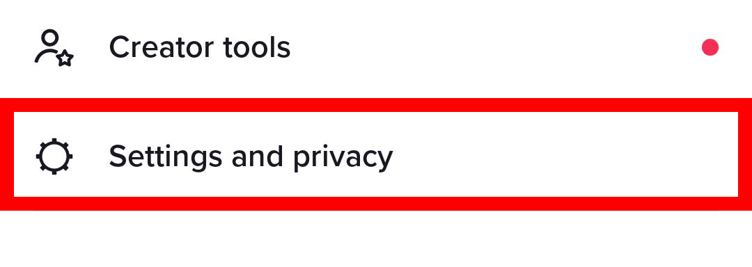 tiktok settings and privacy