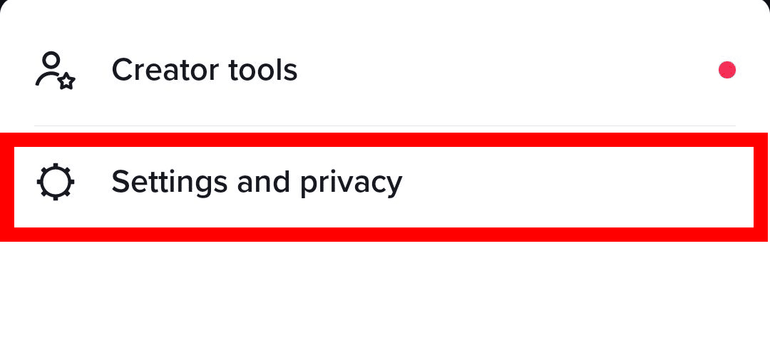 tiktok settings and privacy
