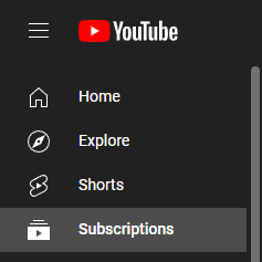 view youtube subscriptions