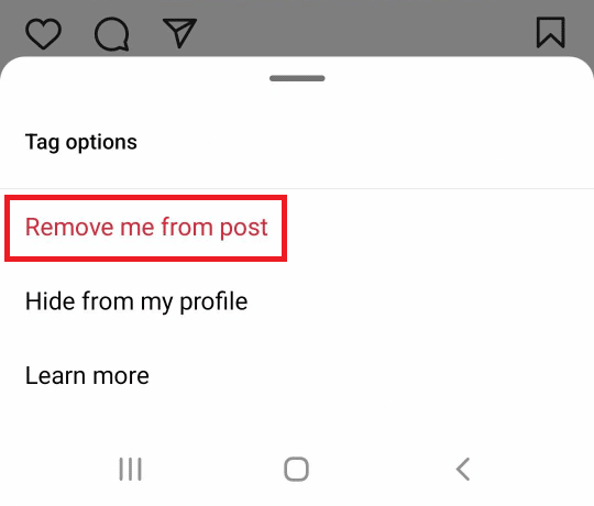 how to remove yourself from tagged posts on instagram