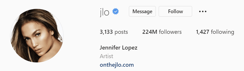 jlo on instagram