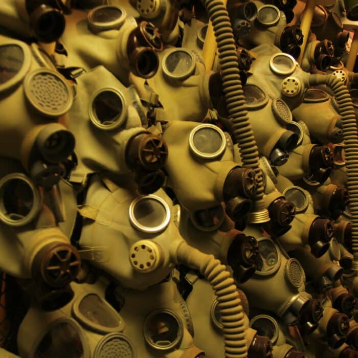 Toxic gas masks